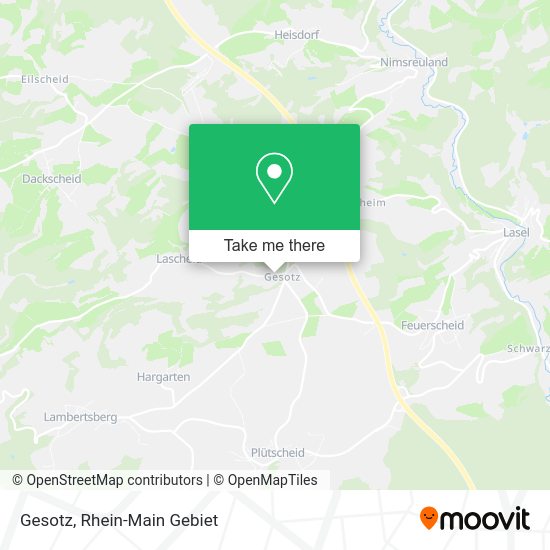 Карта Gesotz
