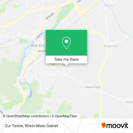 Карта Zur Tanne