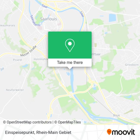 Карта Einspeisepunkt