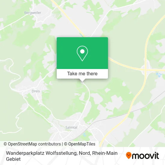 Карта Wanderparkplatz Wolfsstellung, Nord
