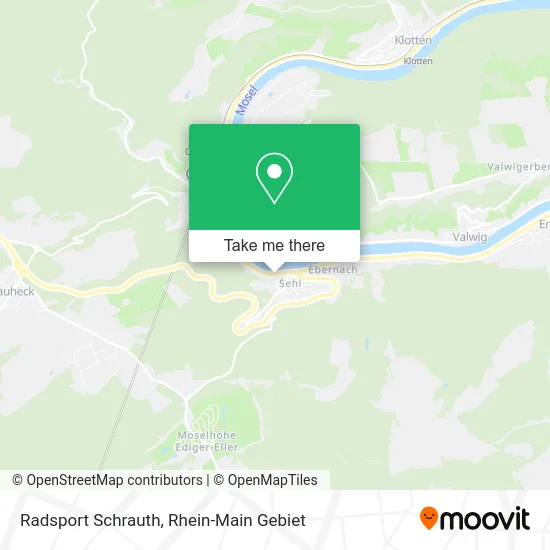 Radsport Schrauth map
