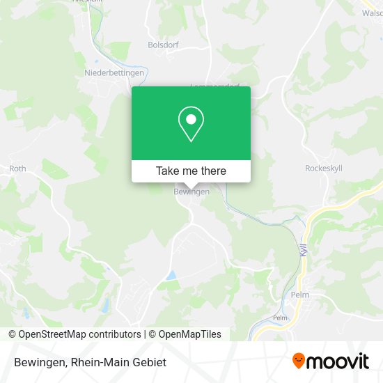 Карта Bewingen