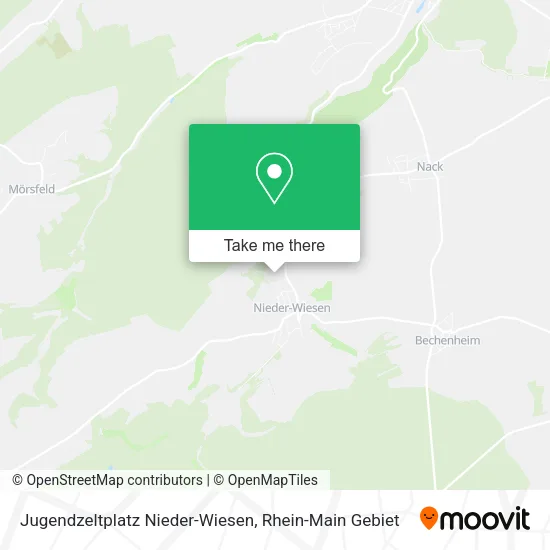 Карта Jugendzeltplatz Nieder-Wiesen