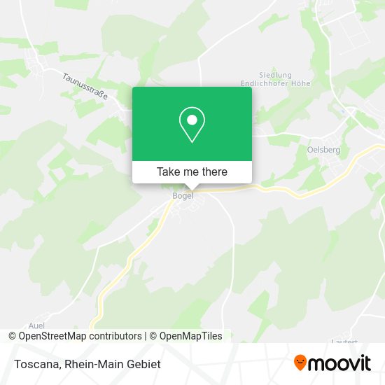 Карта Toscana