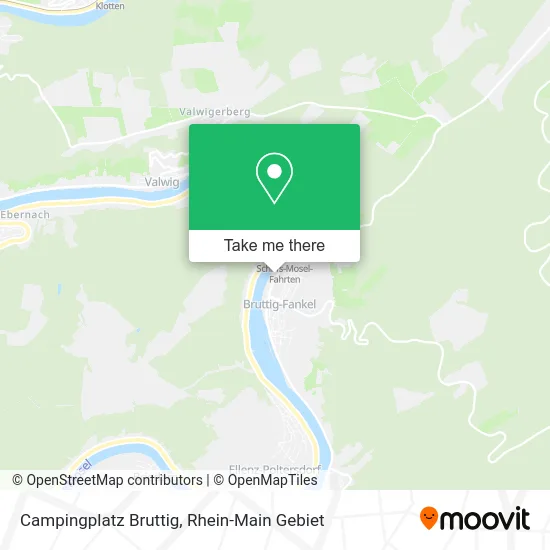 Карта Campingplatz Bruttig