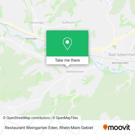 Карта Restaurant Weingarten Eden