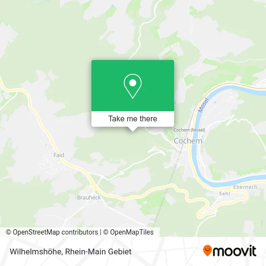 Карта Wilhelmshöhe
