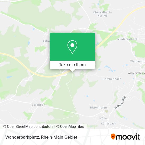 Карта Wanderparkplatz