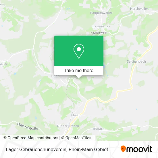 Карта Lager Gebrauchshundverein