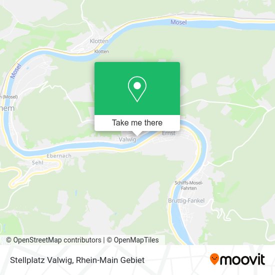 Карта Stellplatz Valwig