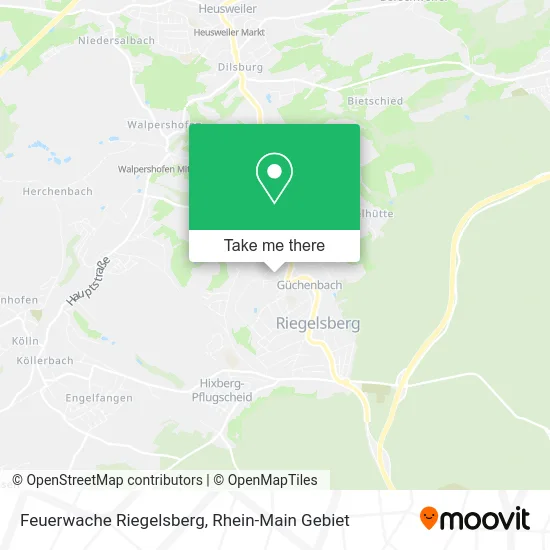 Карта Feuerwache Riegelsberg
