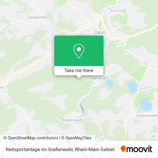 Карта Reitsportanlage Im Grafenwald