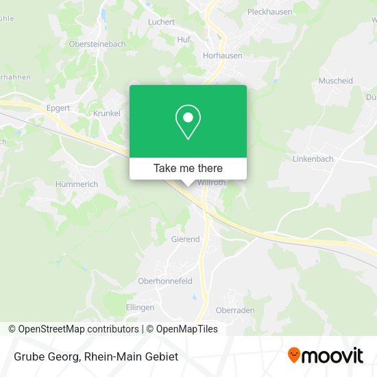 Карта Grube Georg