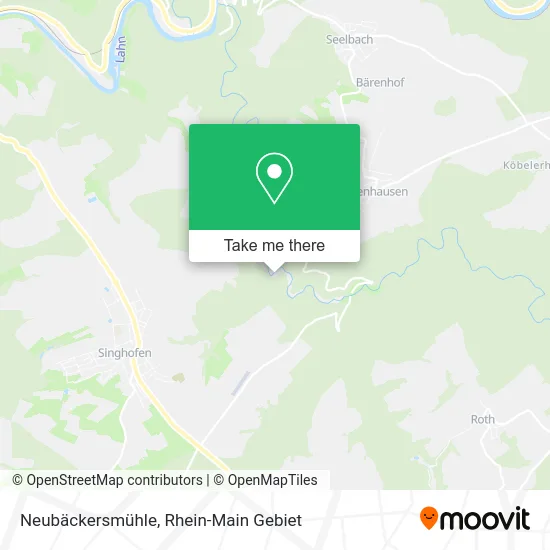 Карта Neubäckersmühle