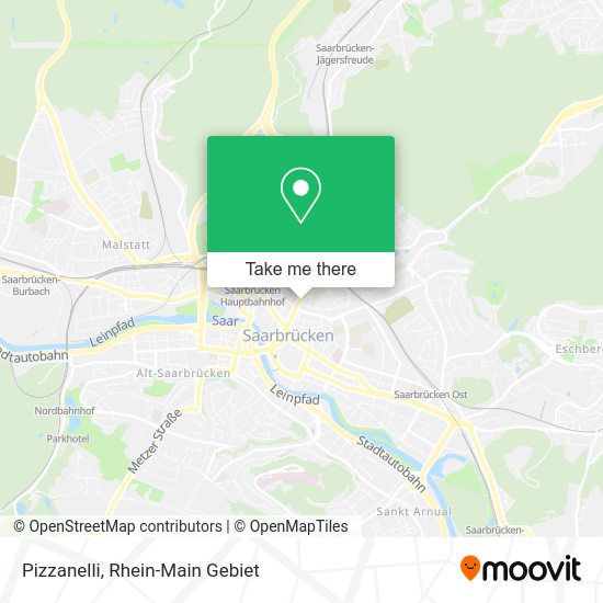 Карта Pizzanelli
