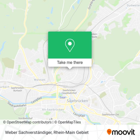 Карта Weber Sachverständiger