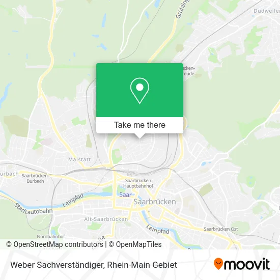 Карта Weber Sachverständiger