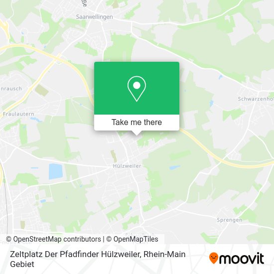 Карта Zeltplatz Der Pfadfinder Hülzweiler