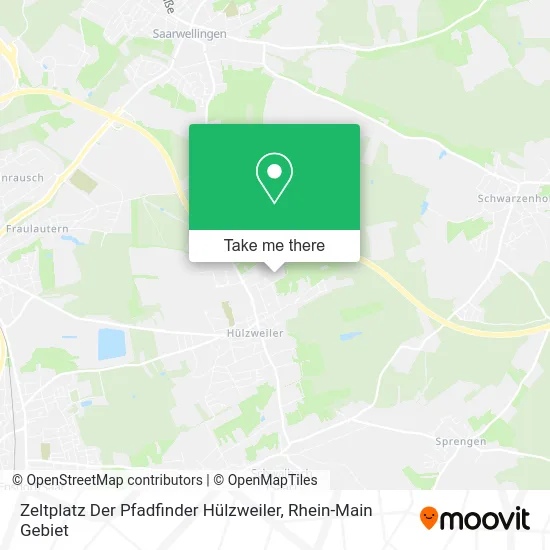 Карта Zeltplatz Der Pfadfinder Hülzweiler
