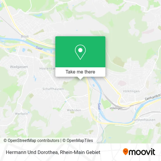 Hermann Und Dorothea map