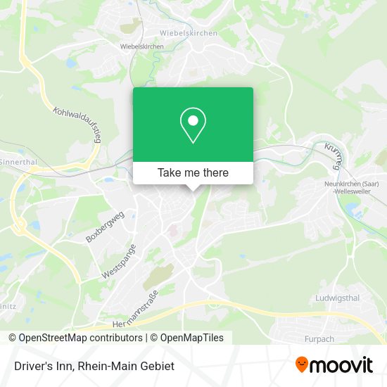 Карта Driver's Inn