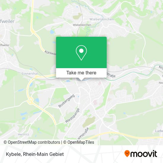 Карта Kybele