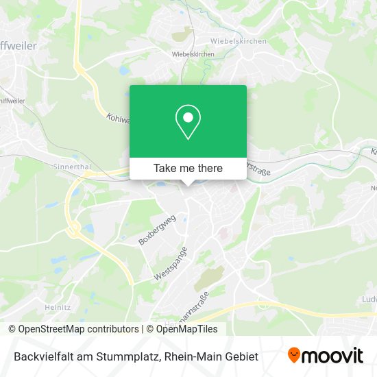Карта Backvielfalt am Stummplatz