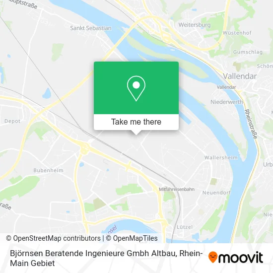 Björnsen Beratende Ingenieure Gmbh Altbau map