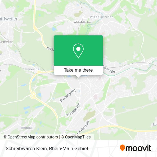 Schreibwaren Klein map