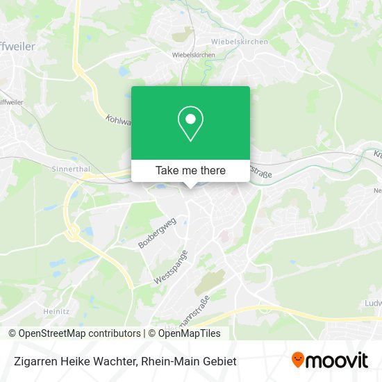 Карта Zigarren Heike Wachter