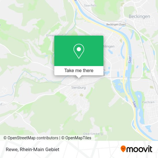 Карта Rewe