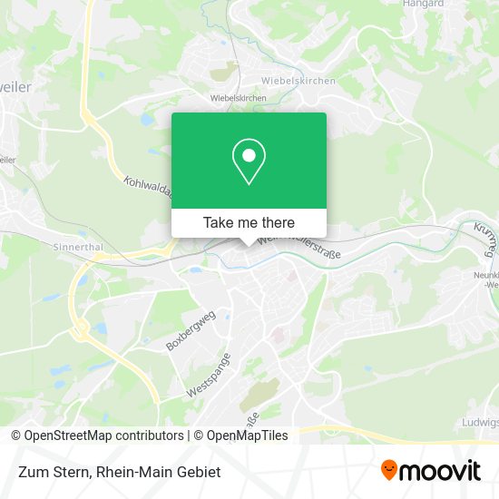Zum Stern map