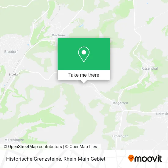 Карта Historische Grenzsteine