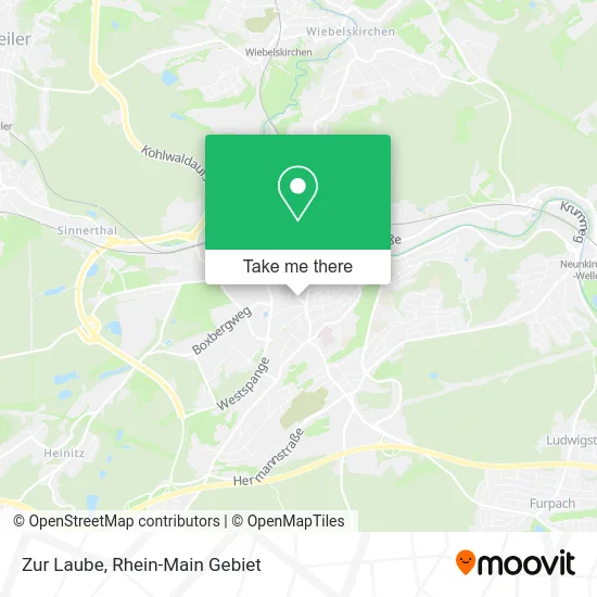Карта Zur Laube