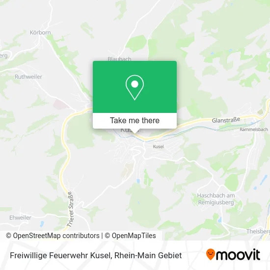 Карта Freiwillige Feuerwehr Kusel