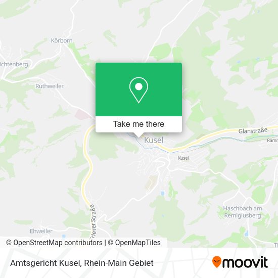Карта Amtsgericht Kusel
