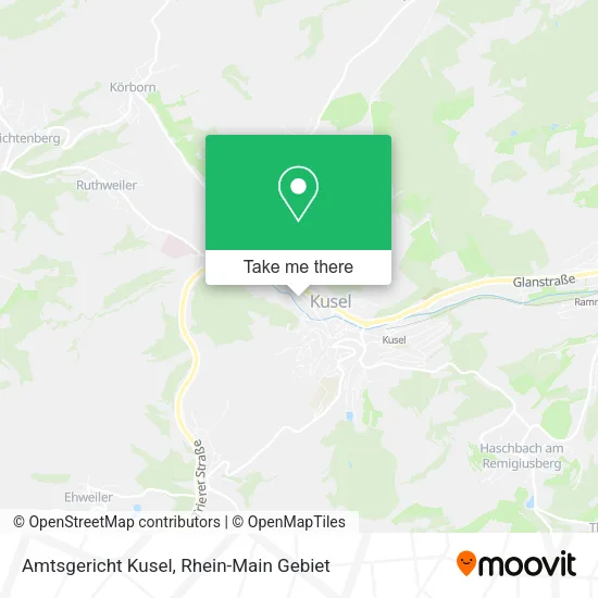 Карта Amtsgericht Kusel