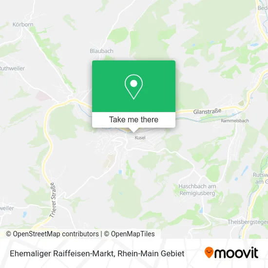 Карта Ehemaliger Raiffeisen-Markt