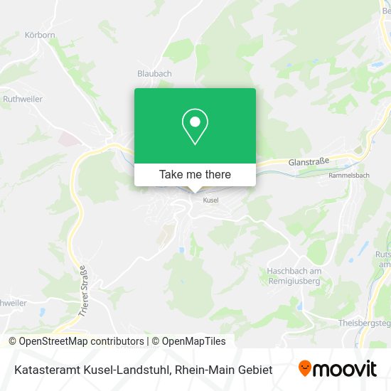 Карта Katasteramt Kusel-Landstuhl
