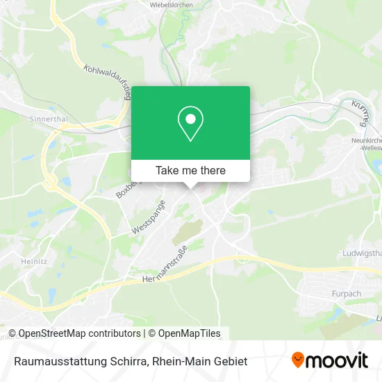 Карта Raumausstattung Schirra