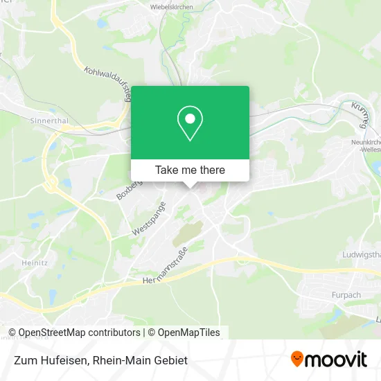 Карта Zum Hufeisen