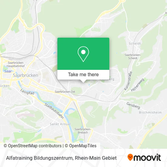 Карта Alfatraining Bildungszentrum