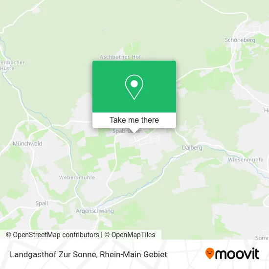 Карта Landgasthof Zur Sonne