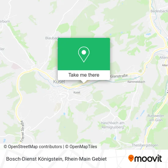 Карта Bosch-Dienst Königstein