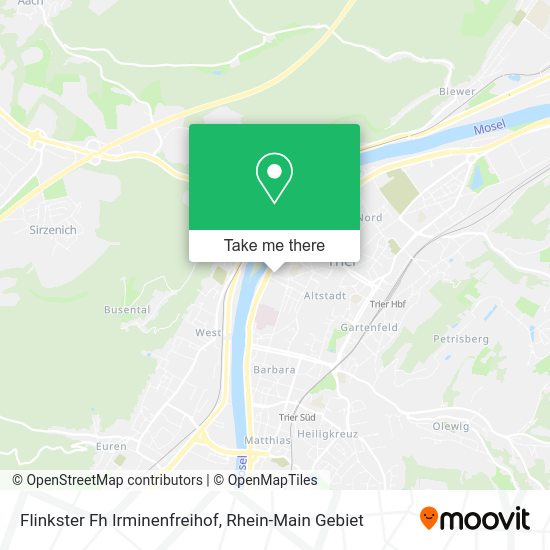Карта Flinkster Fh Irminenfreihof