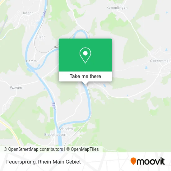 Карта Feuersprung