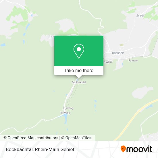 Карта Bockbachtal