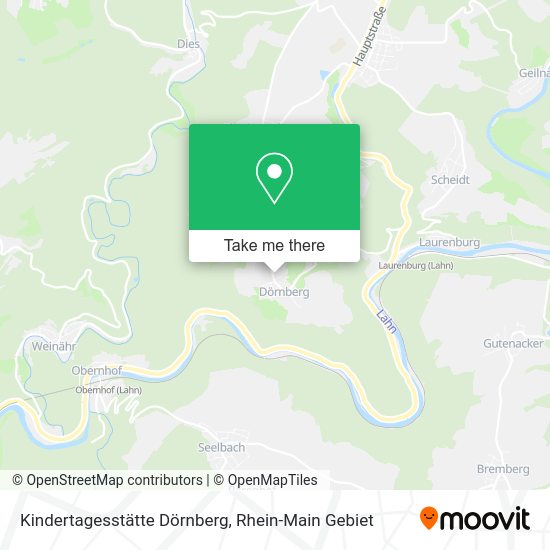 Карта Kindertagesstätte Dörnberg