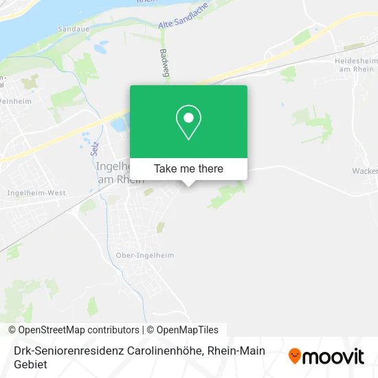 Карта Drk-Seniorenresidenz Carolinenhöhe