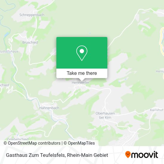 Карта Gasthaus Zum Teufelsfels